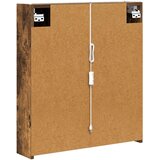  Kopalniška ogledalna omara Dimljeni oreh 63,5 x 15,5 x 70 cm, (5000233315) | Shoptok.si