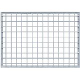  Rešetka Srebrno 50 x 35 x 2 cm Vruće pocinčani čelik | shoptok.hr