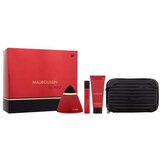 Mauboussin in Red set: EDP 100 ml + EDP 20 ml + losjon za telo 75 ml + torbica za čez ramo za ženske Cene