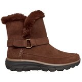 Skechers Škornji RAVNI ŠKORNJI Easy Going - Dreamers Luxe Vis Kostanjeva Cene