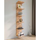 MID.YOU Stenski Regal Lazas, Hrast | Shoptok.si