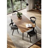 TemaHome Proširiv blagovaonski stol s pločom stola u dekoru oraha u prirodnoj boji 100x180 cm Shadow – | shoptok.hr
