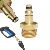 Rosfix M22 Adapter – Hitrospojka Za Cev | Medenina, M22x1,5 Zunanji Navoj, Premer 14 mm, Kompatibilno z Nilfisk Stihl Gerni, (5000356604) Cene