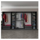 Hanah home Kale 4944 Ormar, 360x190x52cm, Antracit | Eponuda.ba