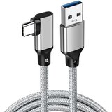 INF Podatkovni kabel Elbow Type-C Grey S, (22126464) | Shoptok.si