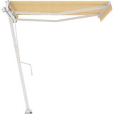 Tenda Samostojeća automatska tenda 300 x 250 cm žuto-bijela | shoptok.hr