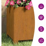vidaXL Štednjak za kampiranje 35x50x60 cm Corten čelik | shoptok.hr