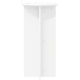  Stalak za biljke 2 pcs Bijela Ø40 x 80 cm Konstruirano drvo | shoptok.hr