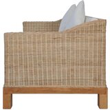  2-dijelni set sofa od prirodnog ratana s jastucima | shoptok.hr