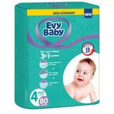 Evy Baby pelene giant 4 maxi 8-18kg 80kom 3 u 1 ( A054560 ) cene