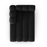Micadoni Home Crna/antracitno siva ležaljka (s lijevim kutom) Lupine – | shoptok.hr