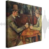  Slika - Paul Cézanne – The Card Players 80x80 Akustična | shoptok.hr