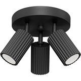 Nice Lamps Črna stropna svetilka Gleam – Cene