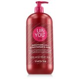 Inebrya Up To You Liss Smoothing Conditioner & Mask 1000 ml balzam za lase neukrotljivi in poškodovani lasje unisex | Shoptok.si