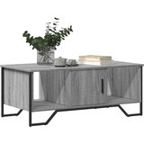  Stolić za kavu siva boja hrasta 100x51x40 cm konstruirano drvo | shoptok.hr