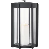 Crna LED lanterna s USB (visina 35 cm) Firefly –