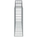  Lučne gabionske košare 18kom 200x30x100/120cm pocinčano željezo | shoptok.hr