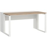 MID.YOU KOMBINIRANA PISALNA MIZA leseni material bela, barve hrasta | Shoptok.si