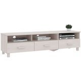 TV omarica HAMAR bela 158x40x40 cm trdna borovina, (20731167) | Shoptok.si
