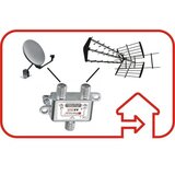 OPTICUM Antenski razdjelnik Combiner TV/SAT IN | shoptok.hr
