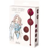 Lola games vaginalne kuglice Set for Easy and Medium Level Love Story Valkyrie Wine Red | ePonuda.com