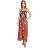 Isla Bonita By Sigris Duga Midi Haljina Crvena | shoptok.hr