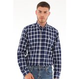 Dewberry G717 DERBERRY MEN'S SHIRT-NAVY - WHITE | shoptok.hr