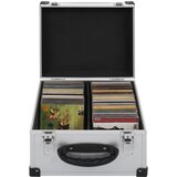  Kutija za 40 CD-ova aluminijska ABS srebrna | Eponuda.com