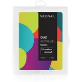 NeoNail Duo Acrylgel Forms predloge za nohte vrsta 03 Modern Almond 120 kos