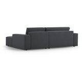 Micadoni Temno siva raztegljiva kotna sedežna garnitura (desni kot) Jodie – Home | Shoptok.si