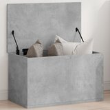  Kutija za pohranu boja betona 60 x 35 x 35 cm konstruirano drvo | Eponuda.com