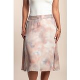 Fenzy Midi Suknja S Printom, Siva | shoptok.hr