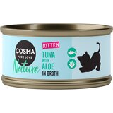 Cosma Nature Kitten 6 x 70 g - S tuno & aloe vero Cene