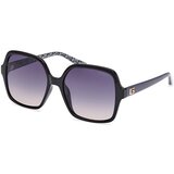 Guess GU7921-H 01B ONE SIZE (57) Črna/Siva Cene
