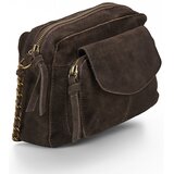 Pieces PCNAINA SUEDE Smeđa | shoptok.hr
