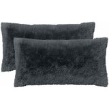  Presvlaka za jastuk 2 pcs HEERLEN Antracit 40 x 80 cm PV flis | shoptok.hr