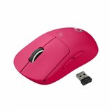 Logitech g pro x superlight 2 lightspeed wireless gaming mouse, magenta cene