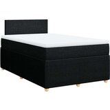  Krevet box spring s madracem crni 120 x 190 cm od tkanine | shoptok.hr
