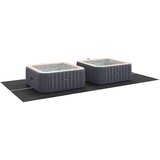  Podni sheet za bazen Crna 500 x 250 x 0,1 cm Neslojno platno | Eponuda.com