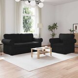 SOFA 2 pcs Crna Metal | shoptok.hr