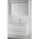 Sanotechnik kopalniški set z osvetlitvijo FIORA 90 bela (M9070400) | Shoptok.si