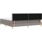 Box Vzmetnica za ležišče z vzmetnico Taupe 200x200 cm Tkanina, (22083328) | Shoptok.si