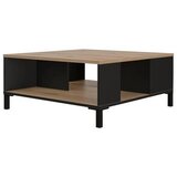 MID.YOU Klubska Miza Trust, Črna, Barva Hrasta | Shoptok.si