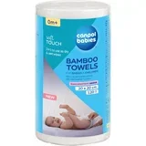 Bamboo Towels brisače za enkratno uporabo 0m+ 20x20 cm 120 kos