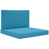  Zunanja blazina za kavč 2 pcs Kraljevo modra Poliester, (5000202280) | Shoptok.si