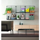 Metaltex Sjajno crne željezne viseće kuke u setu 3 kom Mural – | shoptok.hr