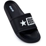 Big Star Men's Rubber Flip Flops Black | ePonuda.com