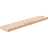 Daska za police 100x20x4 cm neobrađena masivna hrastovina | shoptok.hr