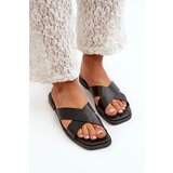 S. BARSKI Women's Flat Heeled Sandals In Faux Leather S.Barski | ePonuda.com