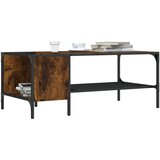 vidaXL Stolić za kavu sa stalkom boja hrasta 100x51x40 cm Cijene
